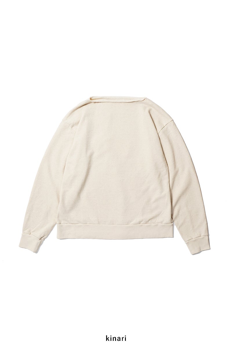 kengo(ケンゴ) slash neck sweat "loose" スラッシュネックスウェット ルーズ KBC-TP9