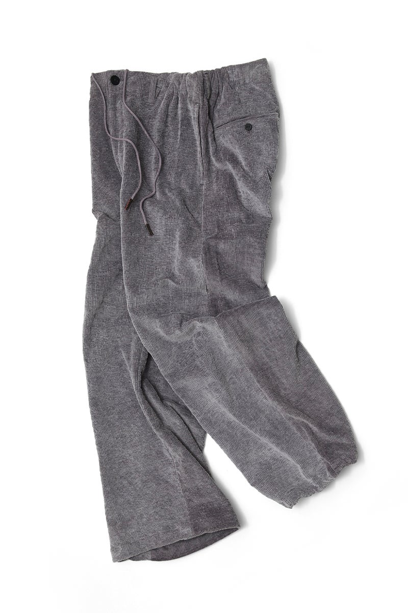 saby(サバイ) | saby(サバイ) WIDE CORD EASY PANTS - Pigment Stone