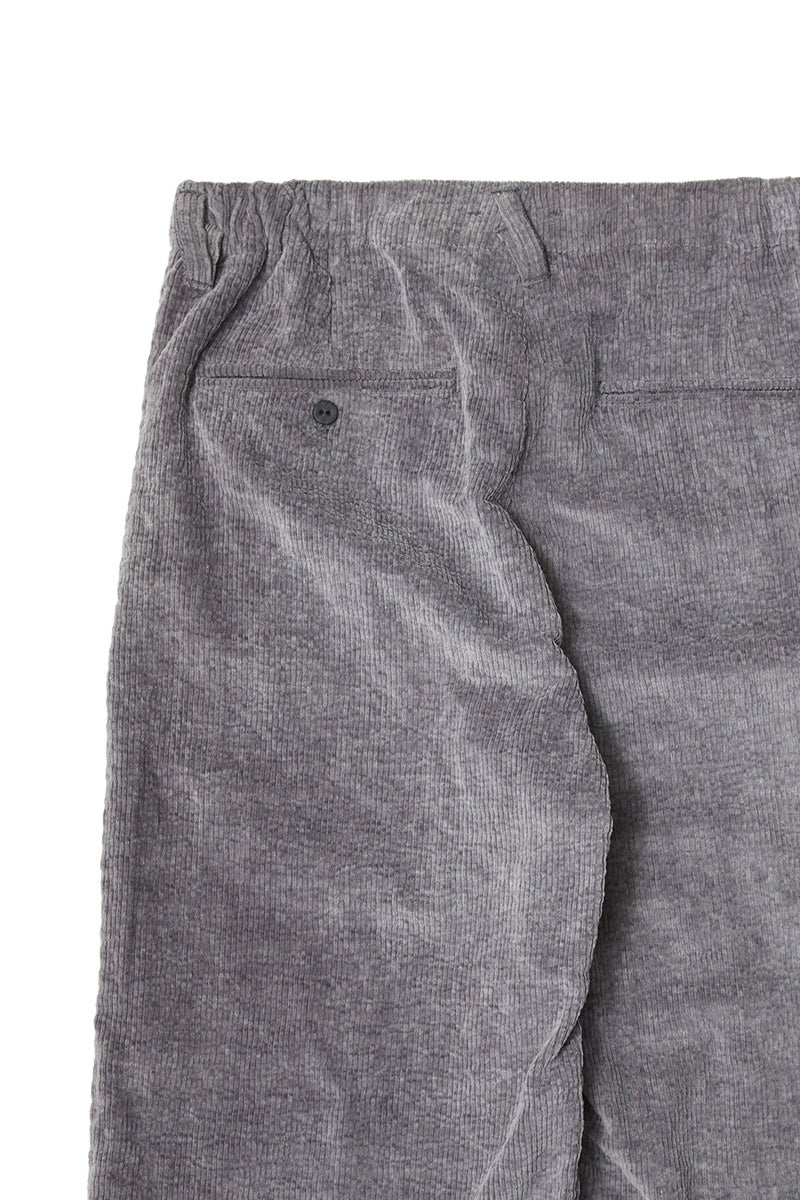 saby(サバイ) WIDE CORD EASY PANTS - Pigment Stone Wash - ワイドコーデュロイイージーパンツ 26A-081820