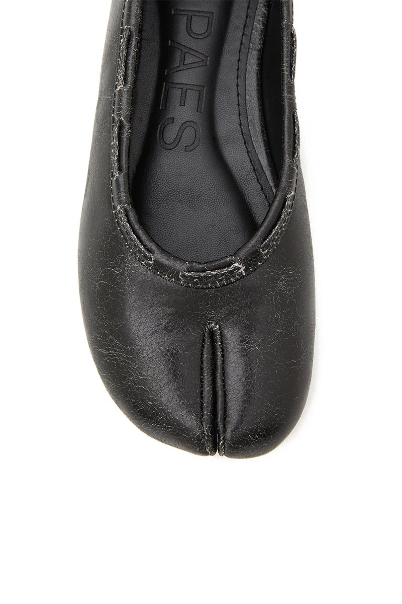 PAES(ペイズ) Leather String Flat レザーストリングフラットパンプス 25001
