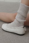 PAES(ペイズ) Leather String Flat レザーストリングフラットパンプス 25001