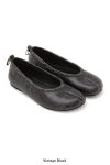 PAES(ペイズ) Leather String Flat レザーストリングフラットパンプス 25001