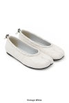 PAES(ペイズ) Leather String Flat レザーストリングフラットパンプス 25001