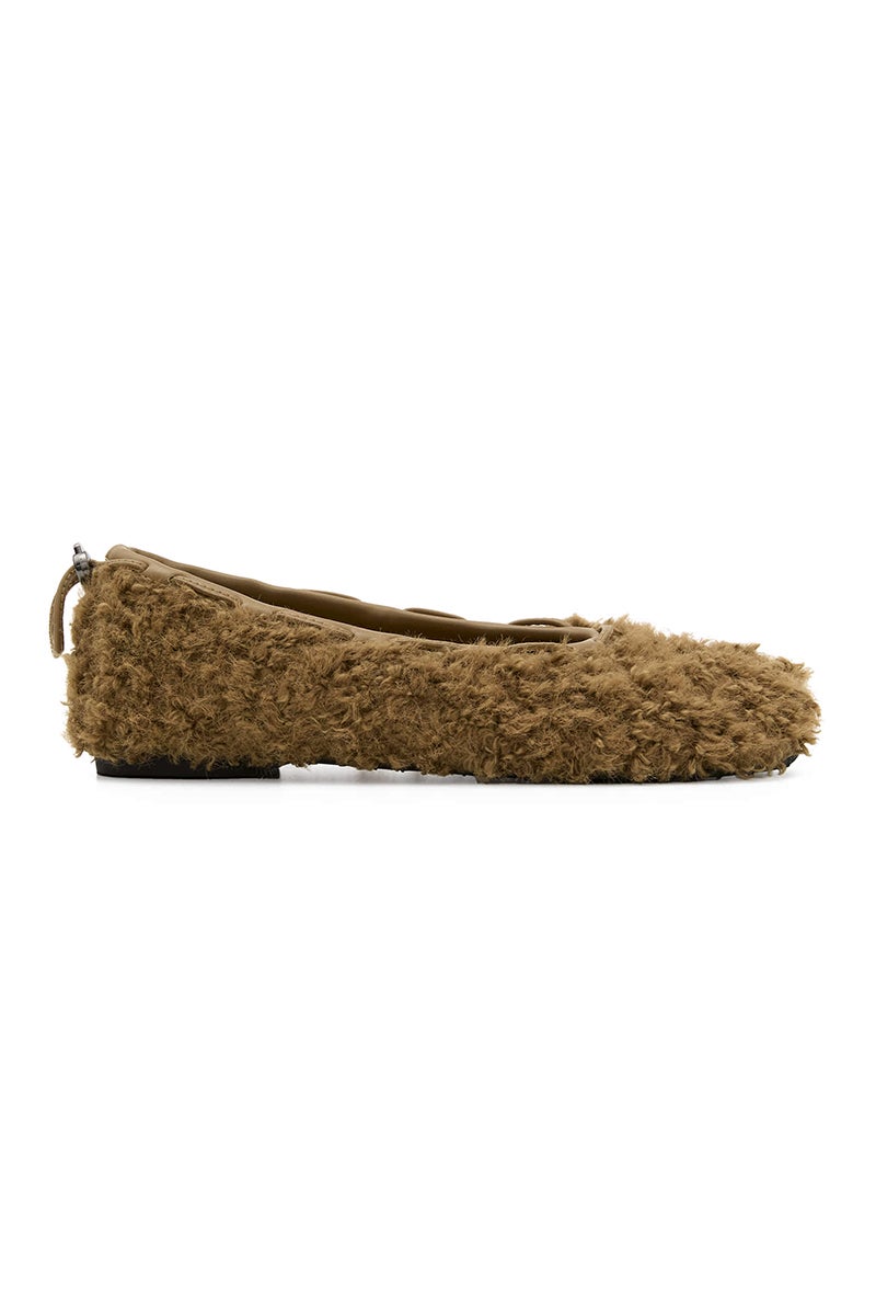 PAES(ペイズ) Teddy String Flat テディーストリングフラットパンプス 25004