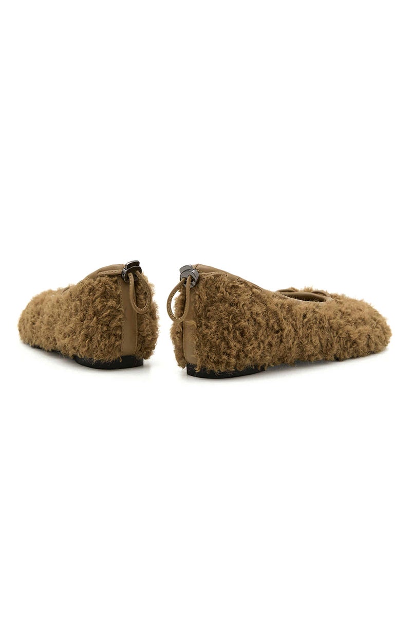 PAES(ペイズ) Teddy String Flat テディーストリングフラットパンプス 25004