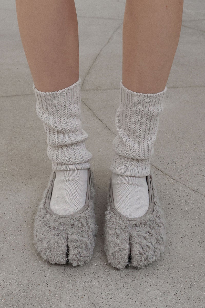 PAES(ペイズ) Teddy String Flat テディーストリングフラットパンプス 25004