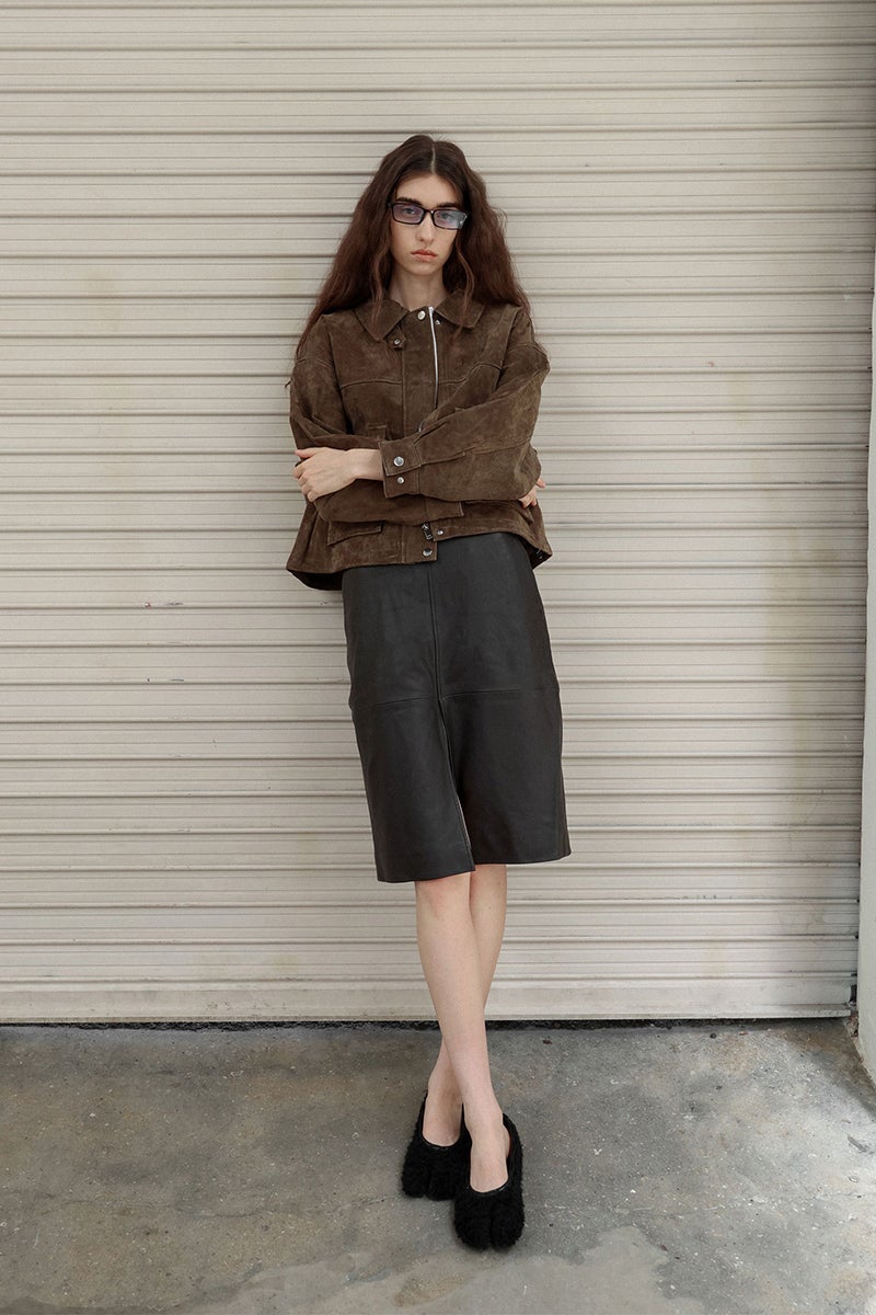 PAES(ペイズ) Teddy String Flat テディーストリングフラットパンプス 25004