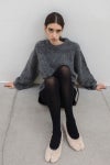 PAES(ペイズ) Teddy String Flat テディーストリングフラットパンプス 25004