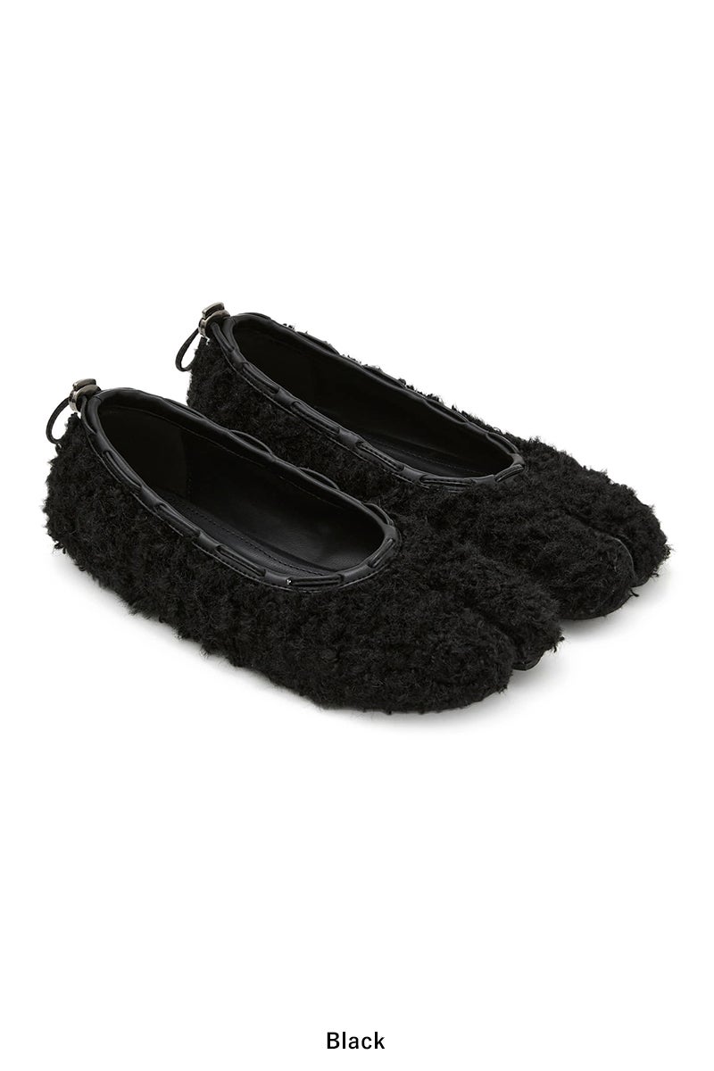 PAES(ペイズ) Teddy String Flat テディーストリングフラットパンプス 25004