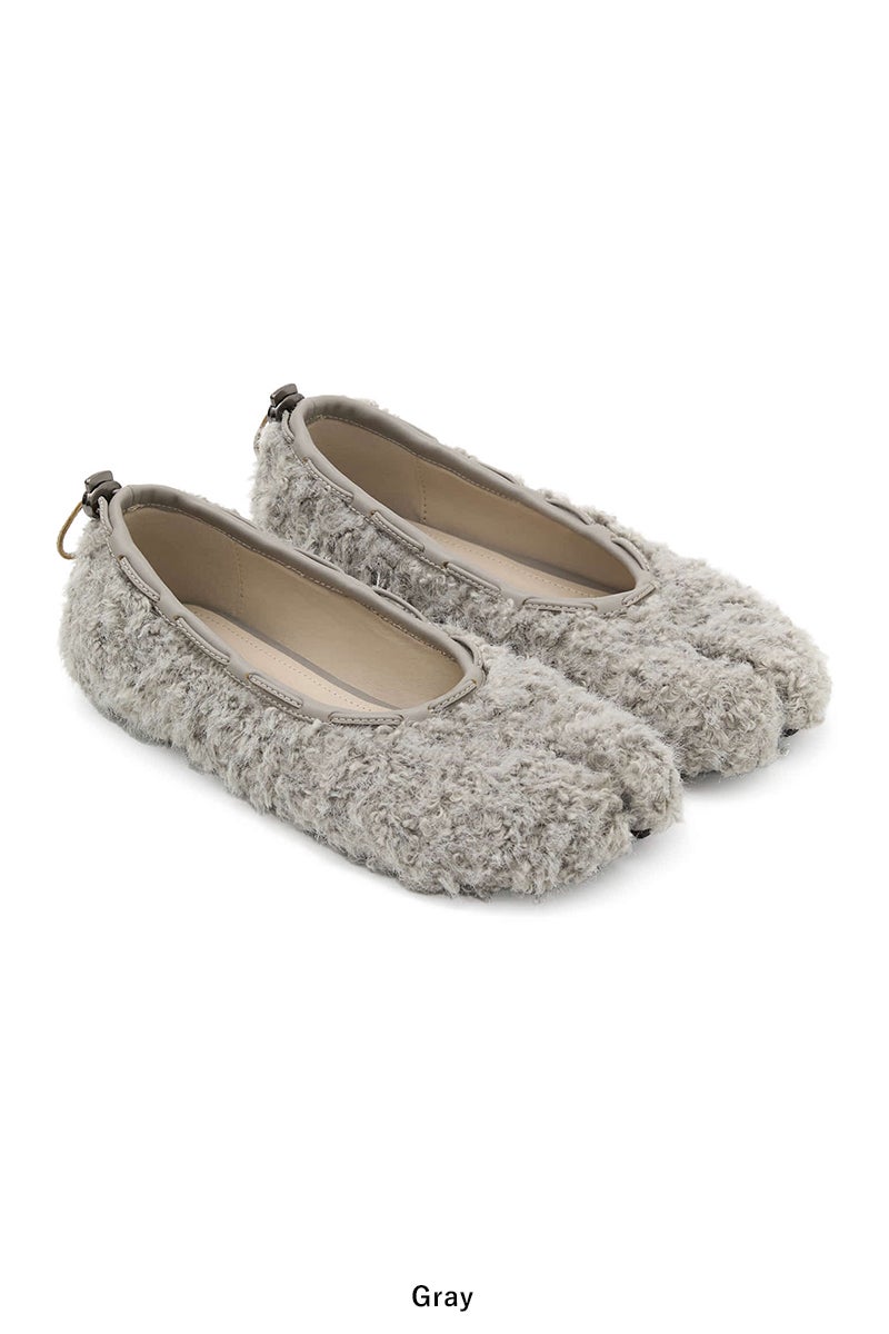 PAES(ペイズ) Teddy String Flat テディーストリングフラットパンプス 25004