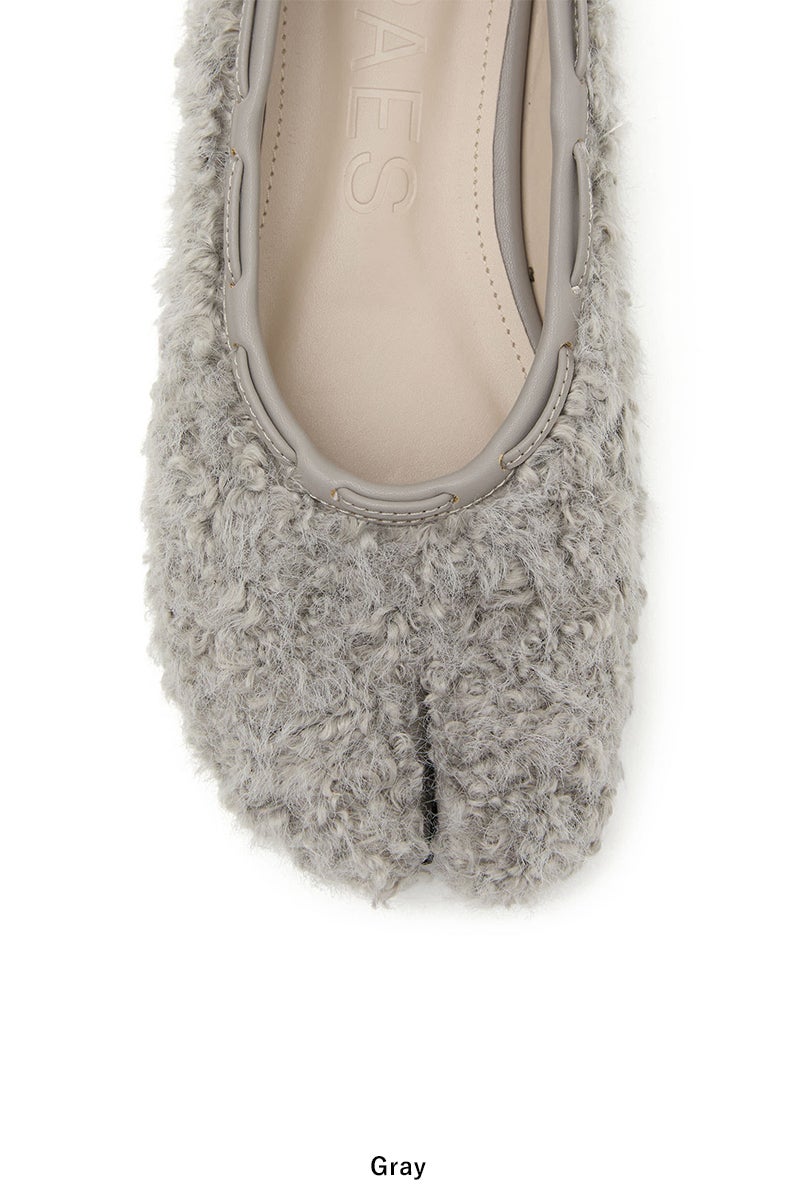 PAES(ペイズ) Teddy String Flat テディーストリングフラットパンプス 25004