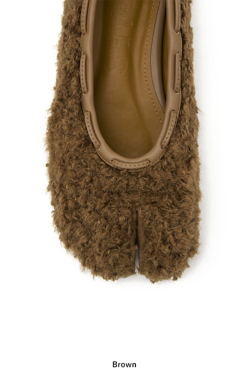 PAES(ペイズ) Teddy String Flat テディーストリングフラットパンプス 25004