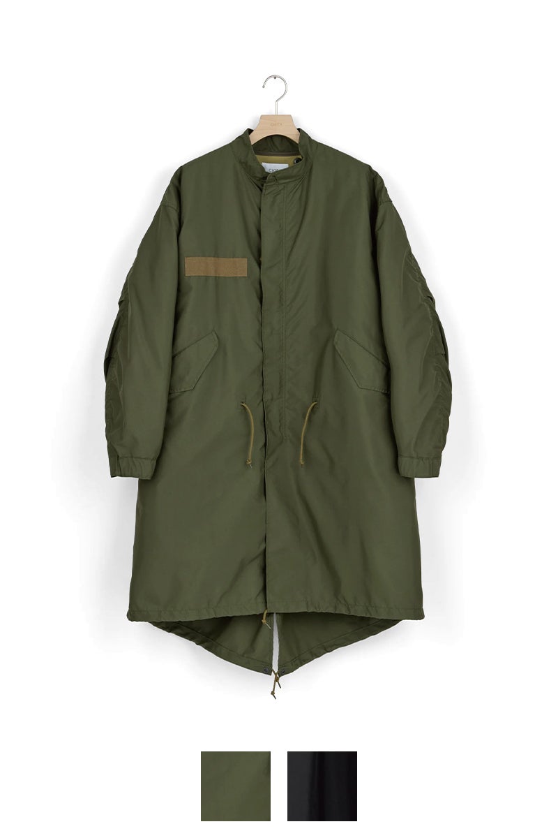 CIOTA(シオタ) Cotton-Nylon Oxford M-65 Fishtail Parka(Shell Liner set) コットンナイロンオックスフォードフィッシュテイルパーカ BZLM-125-SET