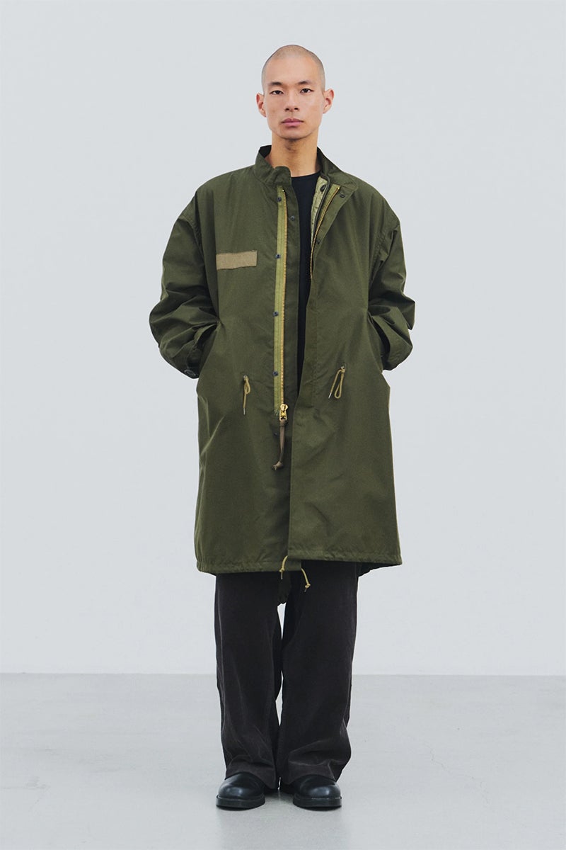 CIOTA(シオタ) Cotton-Nylon Oxford M-65 Fishtail Parka(Shell Liner set) コットンナイロンオックスフォードフィッシュテイルパーカ BZLM-125-SET