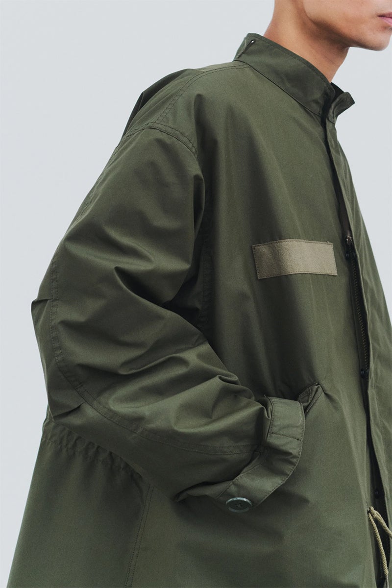 CIOTA(シオタ) Cotton-Nylon Oxford M-65 Fishtail Parka(Shell Liner set) コットンナイロンオックスフォードフィッシュテイルパーカ BZLM-125-SET