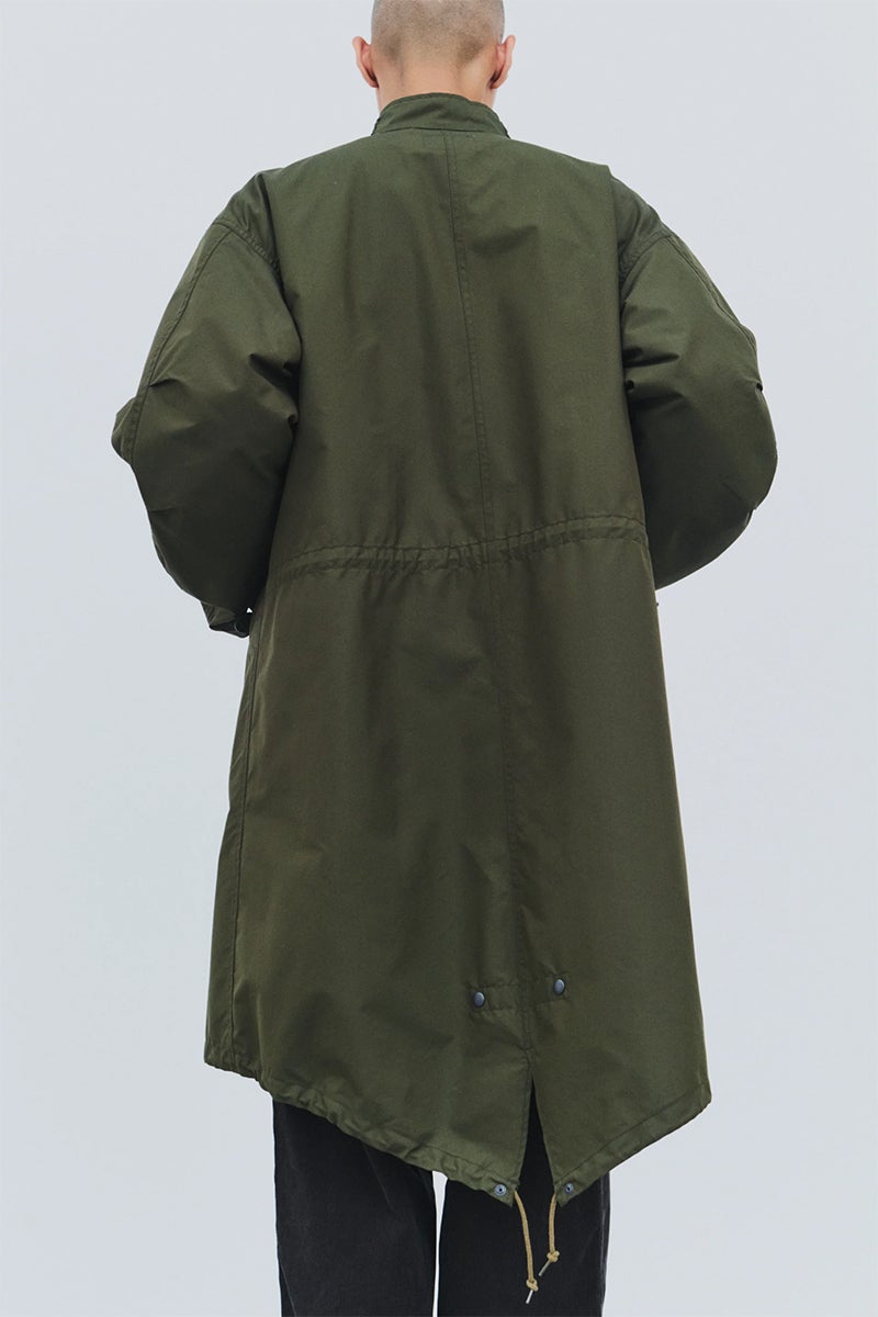 CIOTA(シオタ) Cotton-Nylon Oxford M-65 Fishtail Parka(Shell Liner set) コットンナイロンオックスフォードフィッシュテイルパーカ BZLM-125-SET