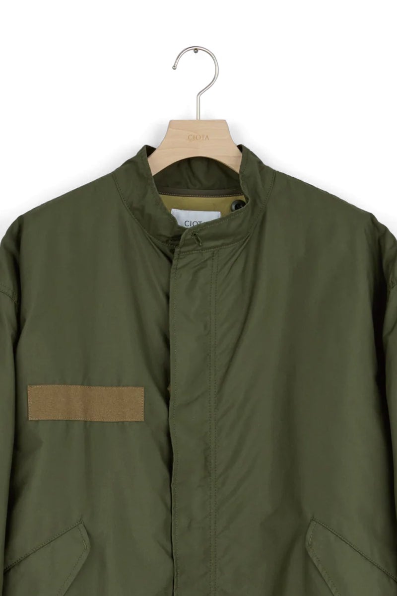 CIOTA(シオタ) Cotton-Nylon Oxford M-65 Fishtail Parka(Shell Liner set) コットンナイロンオックスフォードフィッシュテイルパーカ BZLM-125-SET