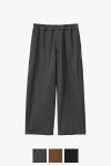 Graphpaper(グラフペーパー) Wool Smooth Flannel Easy Wide Pants ウールスムースフランネルイージーワイドパンツ GU263-40523B