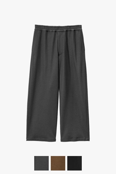 Graphpaper(グラフペーパー) Wool Smooth Flannel Easy Wide Pants ウールスムースフランネルイージーワイドパンツ GU263-40523B