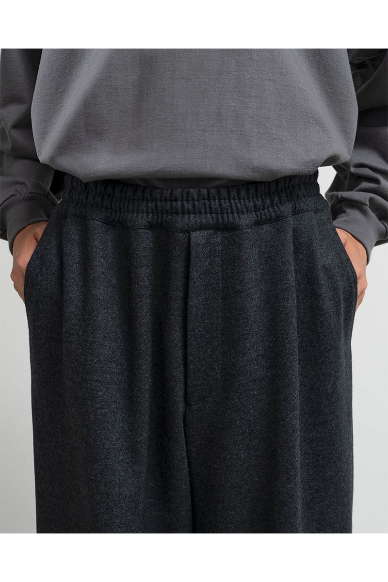 Graphpaper(グラフペーパー) Wool Smooth Flannel Easy Wide Pants ウールスムースフランネルイージーワイドパンツ GU263-40523B