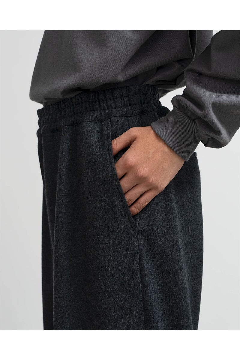 Graphpaper(グラフペーパー) Wool Smooth Flannel Easy Wide Pants ウールスムースフランネルイージーワイドパンツ GU263-40523B