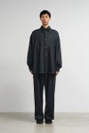 Graphpaper(グラフペーパー) Wool Smooth Flannel Easy Wide Pants ウールスムースフランネルイージーワイドパンツ GU263-40523B