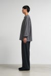 Graphpaper(グラフペーパー) Wool Smooth Flannel Easy Wide Pants ウールスムースフランネルイージーワイドパンツ GU263-40523B