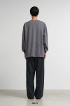 Graphpaper(グラフペーパー) Wool Smooth Flannel Easy Wide Pants ウールスムースフランネルイージーワイドパンツ GU263-40523B