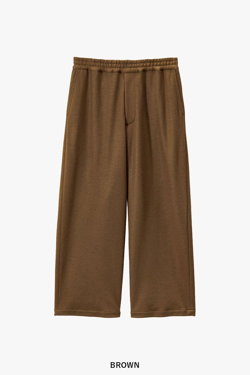 Graphpaper(グラフペーパー) Wool Smooth Flannel Easy Wide Pants ウールスムースフランネルイージーワイドパンツ GU263-40523B