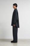 Graphpaper(グラフペーパー) Wool Smooth Flannel Oversized Regular Collar Shirt ウールスムースフランネルオーバーサイズレギュラーカラーシャツ GU263-50521B