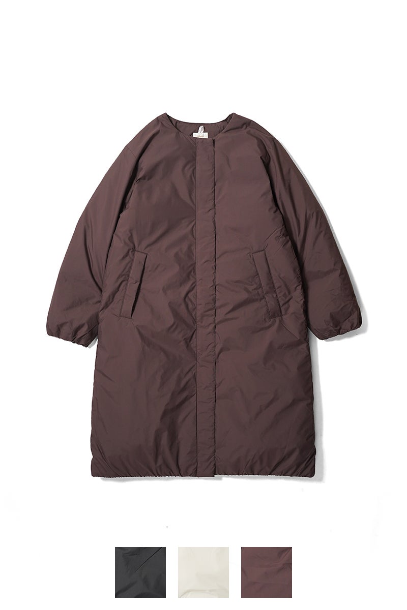 NANGA(ナンガ) NO COLLAR DOWN COAT ノーカラーダウンコート N2631-0D031B