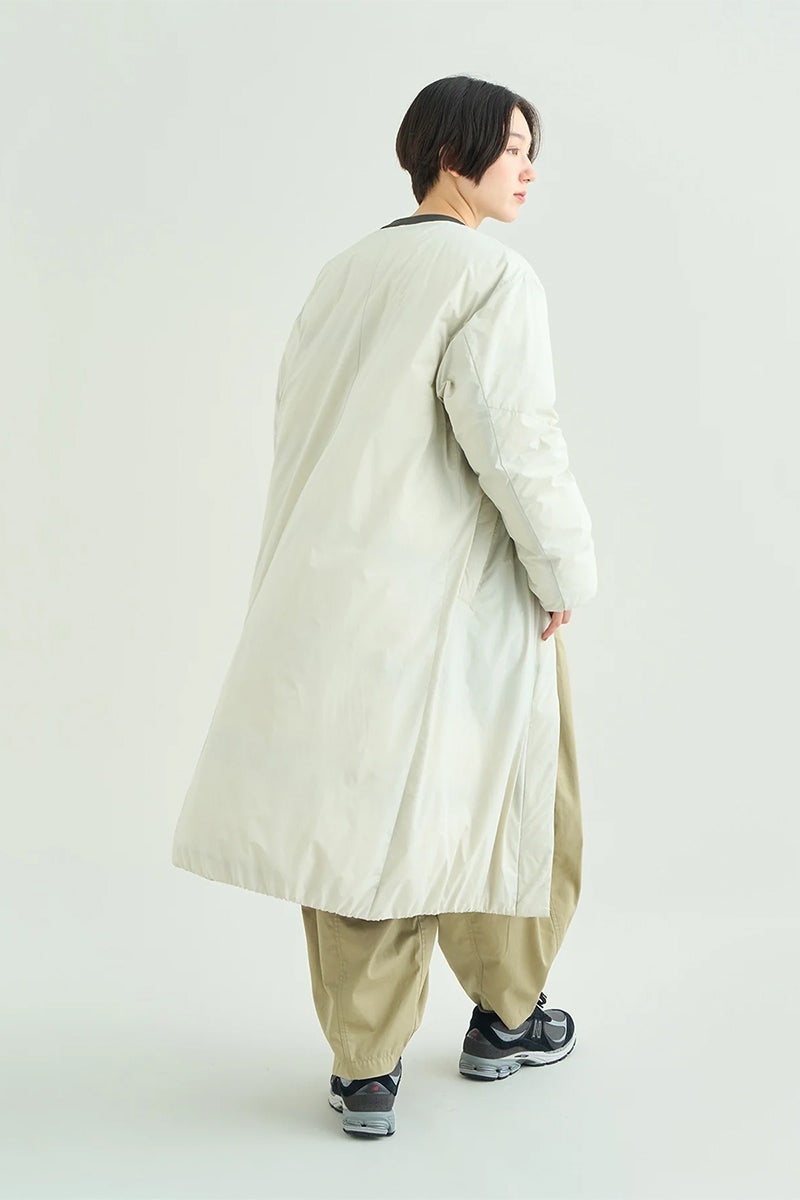 NANGA(ナンガ) NO COLLAR DOWN COAT ノーカラーダウンコート N2631-0D031B