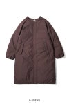 NANGA(ナンガ) NO COLLAR DOWN COAT ノーカラーダウンコート N2631-0D031B