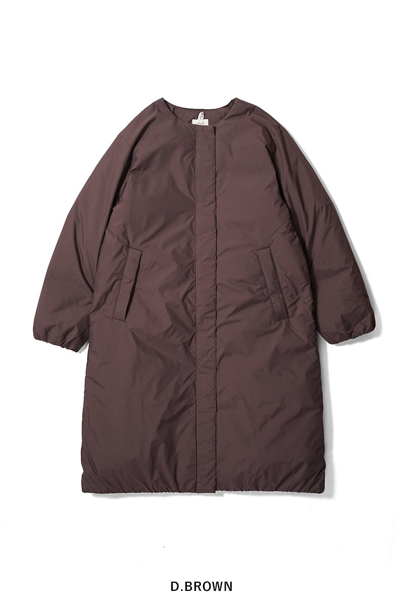 NANGA(ナンガ) NO COLLAR DOWN COAT ノーカラーダウンコート N2631-0D031B