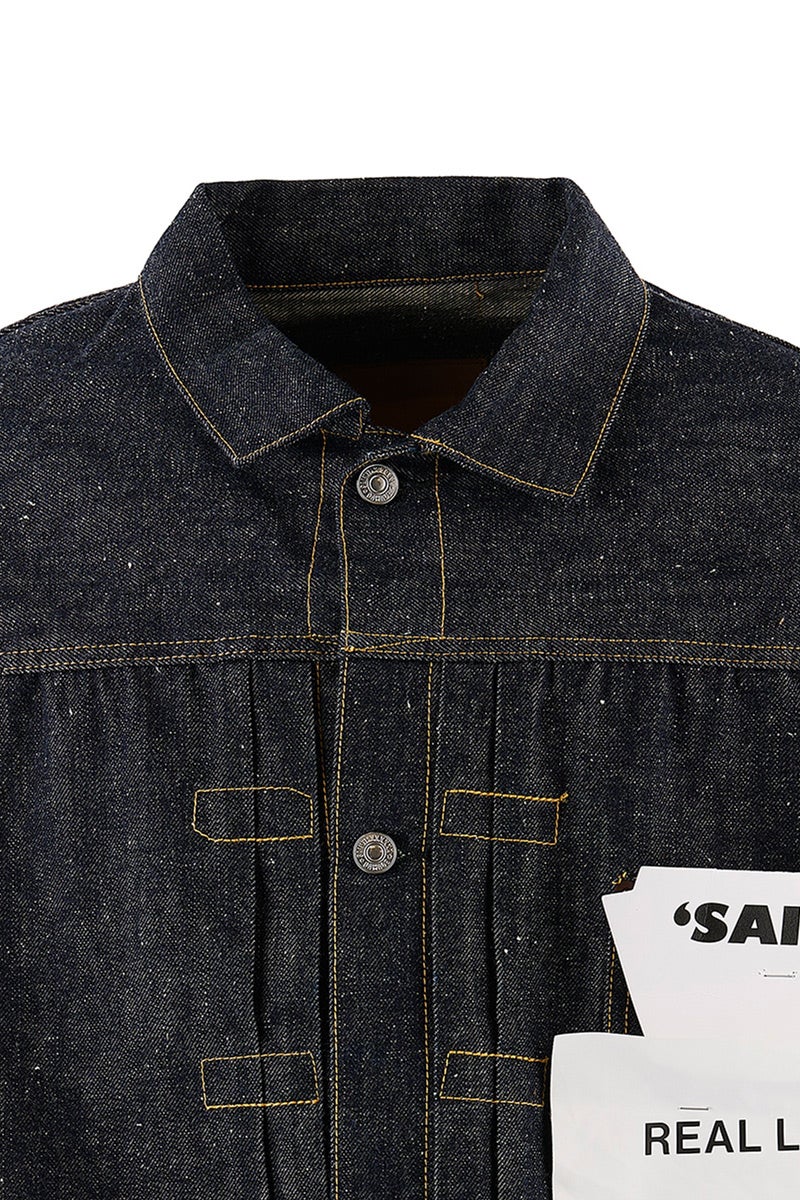 SAINT Mxxxxxx(セントマイケル) SM-MK1-0000-C23_BBJ_DENIM JACKET 1st_REGID_BLUE ベルベルジンデニムジャケット リジッド ブルー