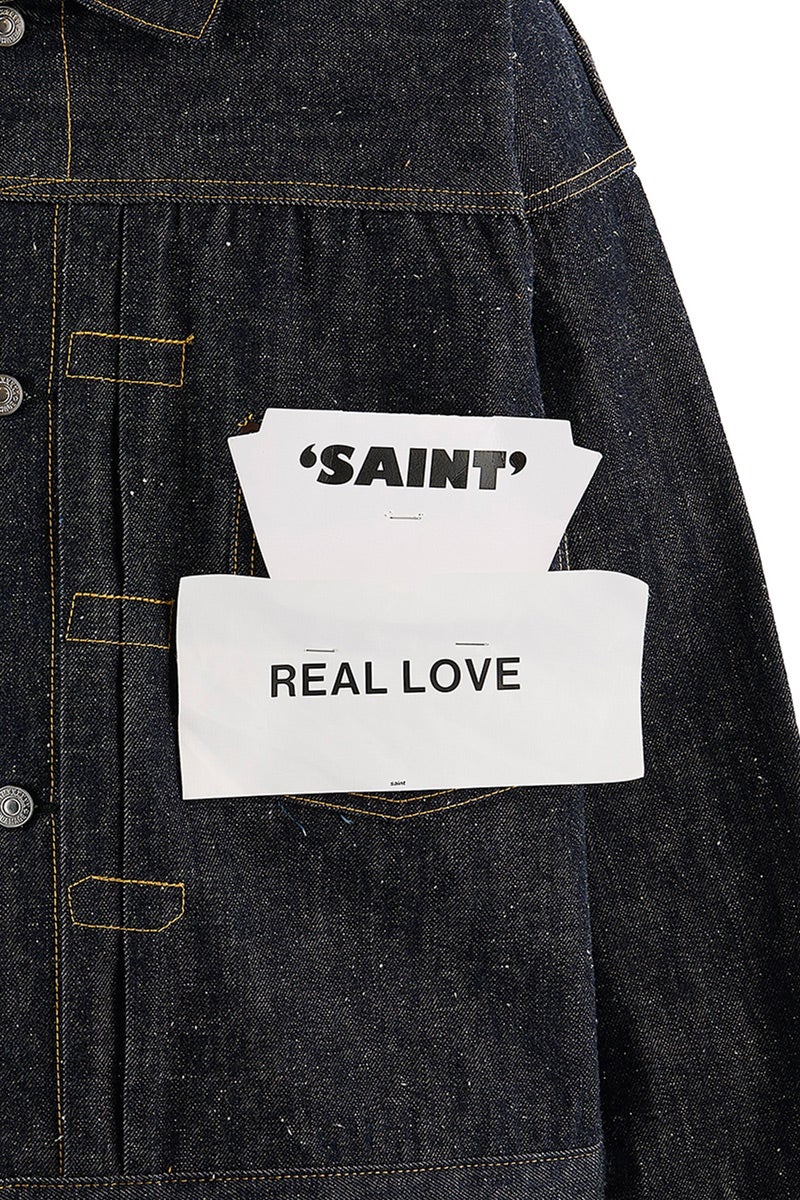 SAINT Mxxxxxx(セントマイケル) SM-MK1-0000-C23_BBJ_DENIM JACKET 1st_REGID_BLUE ベルベルジンデニムジャケット リジッド ブルー