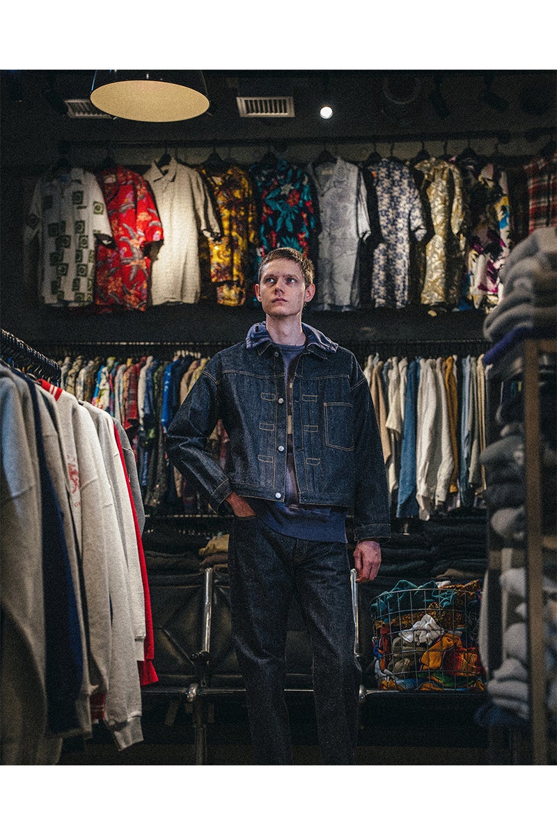 SAINT Mxxxxxx(セントマイケル) SM-MK1-0000-C23_BBJ_DENIM JACKET 1st_REGID_BLUE ベルベルジンデニムジャケット リジッド ブルー