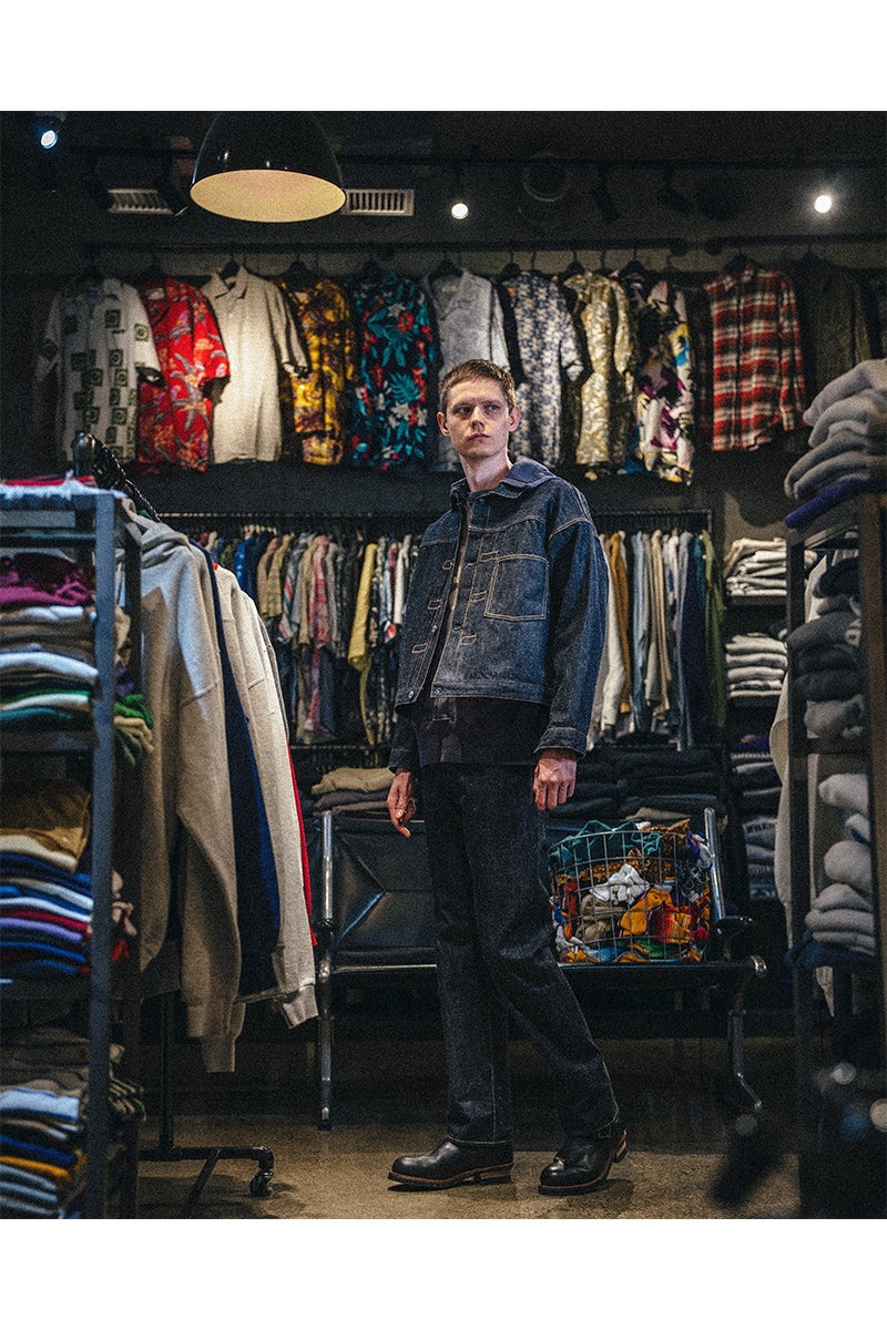 SAINT Mxxxxxx(セントマイケル) SM-MK1-0000-C23_BBJ_DENIM JACKET 1st_REGID_BLUE ベルベルジンデニムジャケット リジッド ブルー