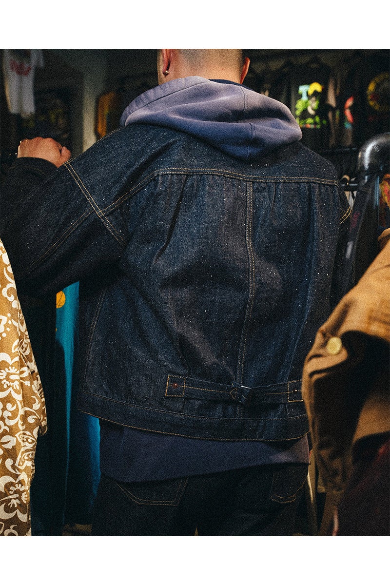SAINT Mxxxxxx(セントマイケル) SM-MK1-0000-C23_BBJ_DENIM JACKET 1st_REGID_BLUE ベルベルジンデニムジャケット リジッド ブルー