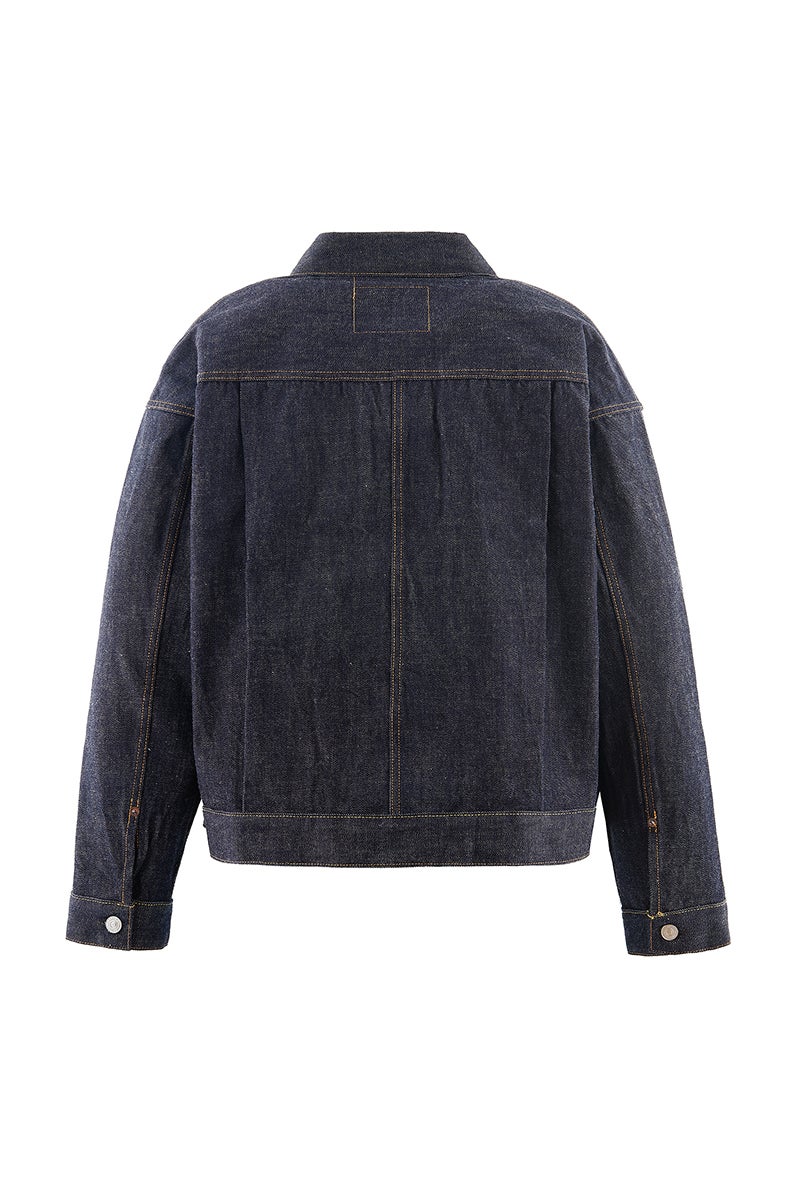 SAINT Mxxxxxx(セントマイケル) SM-MK1-0000-C27_BBJ_DENIM JACKET 2nd_REGID_BLUE ベルベルジンデニムジャケット リジッド ブルー 