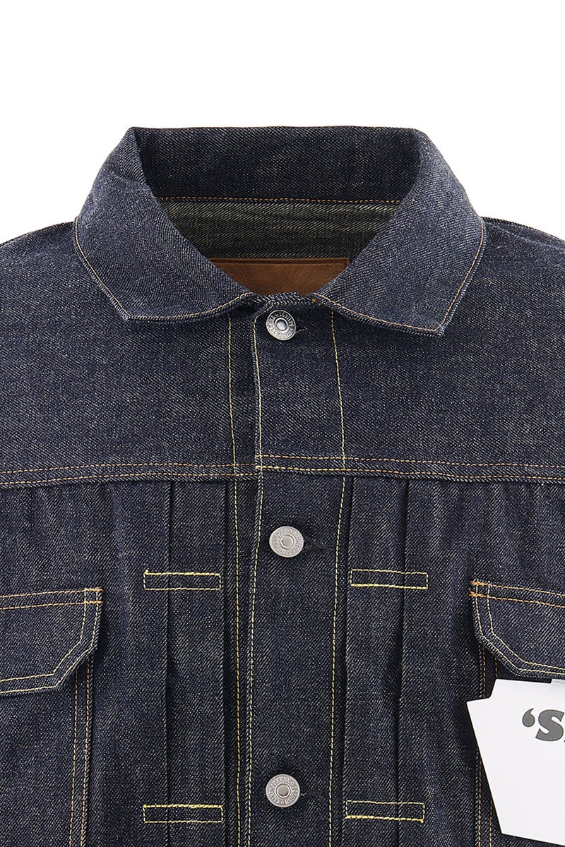 SAINT Mxxxxxx(セントマイケル) SM-MK1-0000-C27_BBJ_DENIM JACKET 2nd_REGID_BLUE ベルベルジンデニムジャケット リジッド ブルー 