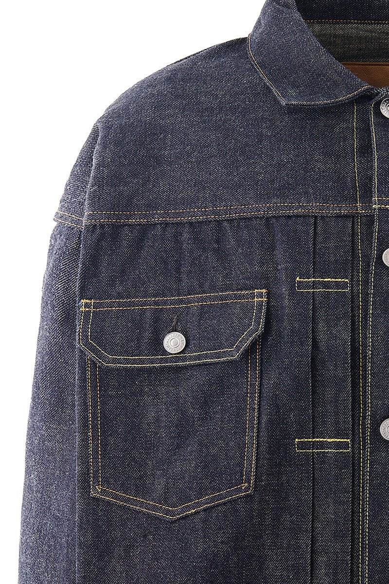 SAINT Mxxxxxx(セントマイケル) SM-MK1-0000-C27_BBJ_DENIM JACKET 2nd_REGID_BLUE ベルベルジンデニムジャケット リジッド ブルー 