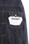 SAINT Mxxxxxx(セントマイケル) SM-MK1-0000-C27_BBJ_DENIM JACKET 2nd_REGID_BLUE ベルベルジンデニムジャケット リジッド ブルー 