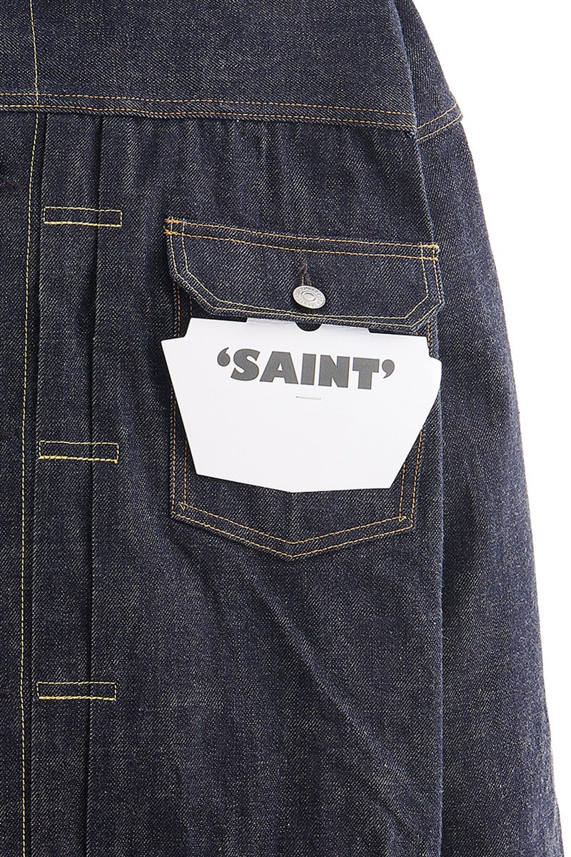SAINT Mxxxxxx(セントマイケル) SM-MK1-0000-C27_BBJ_DENIM JACKET 2nd_REGID_BLUE ベルベルジンデニムジャケット リジッド ブルー 