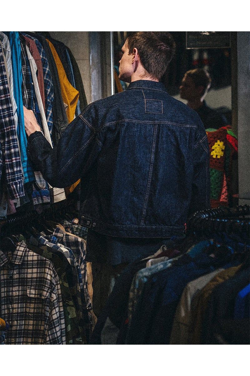 SAINT Mxxxxxx(セントマイケル) SM-MK1-0000-C27_BBJ_DENIM JACKET 2nd_REGID_BLUE ベルベルジンデニムジャケット リジッド ブルー 