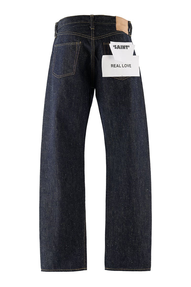 SAINT Mxxxxxx(セントマイケル) SM-MK1-0000-C24_BBJ_5 PKT DENIM PANTS_REGID_BLUE ベルベルジン 5ポケットデニムパンツ リジッド ブルー