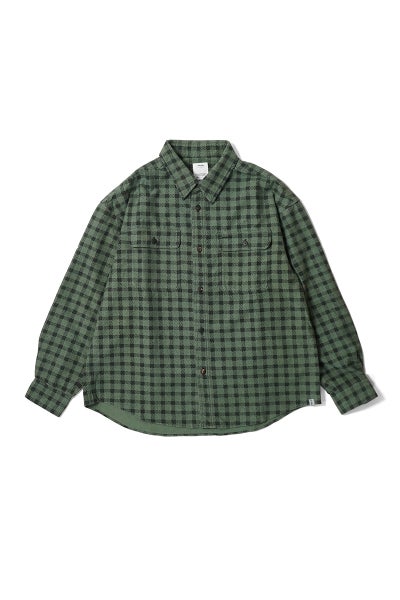 visvim(ビズビム) LANGER CHECK L/S ランガーチェック長袖シャツ 0126205011013