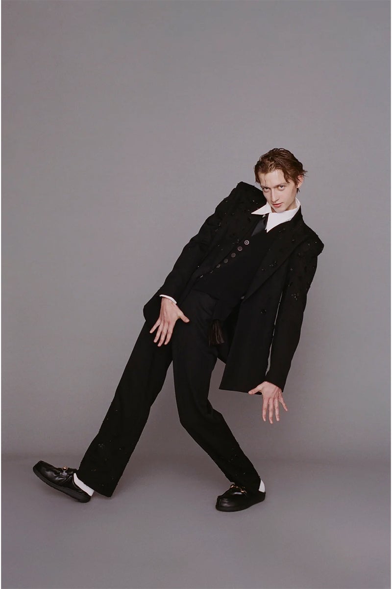 SUBU(スブ) SUBU DOTS LOAFER Black スブドッツ ローファー ブラック SC-49
