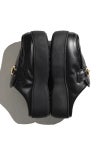 SUBU(スブ) SUBU DOTS Platform LOAFER Black スブドッツ プラットフォーム ローファー ブラック SC-50