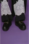 SUBU(スブ) SUBU DOTS Platform LOAFER Black スブドッツ プラットフォーム ローファー ブラック SC-50